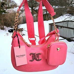 JUICY COUTURE PINK LEMONADE CROSSBODY BAG😍😍😍😍😍😍😍😍